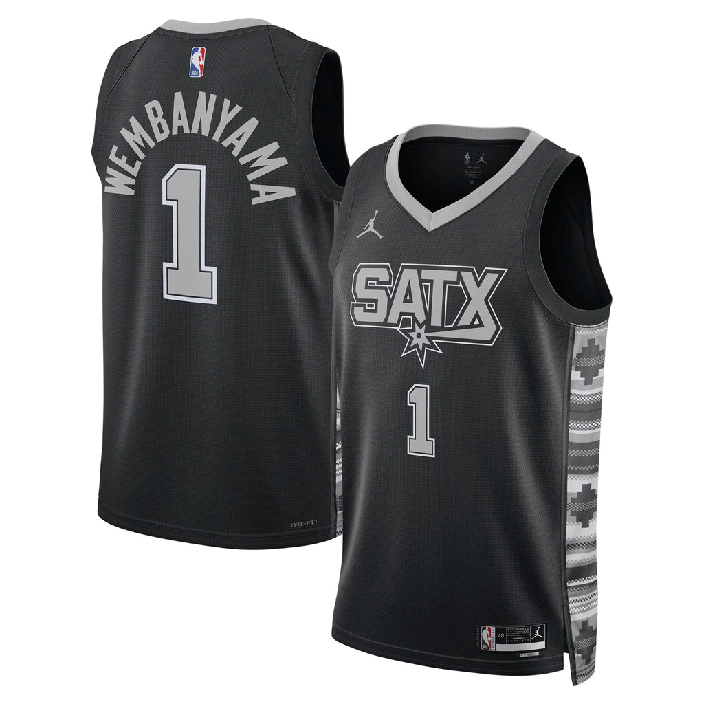 San Antonio Spurs Jordan Brand Statement Edition Swingman Jersey - Victor Wembanyama - Unisex