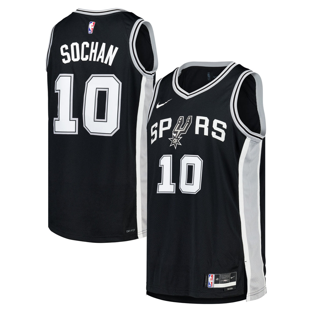 San Antonio Spurs Nike Icon Jersey - Jeremy Sochan - Unisex
