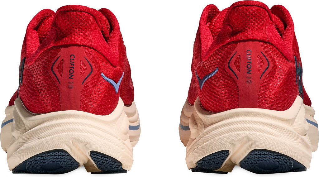 Hoka Clifton 10 Men's Running Shoes - Red | Running & Training