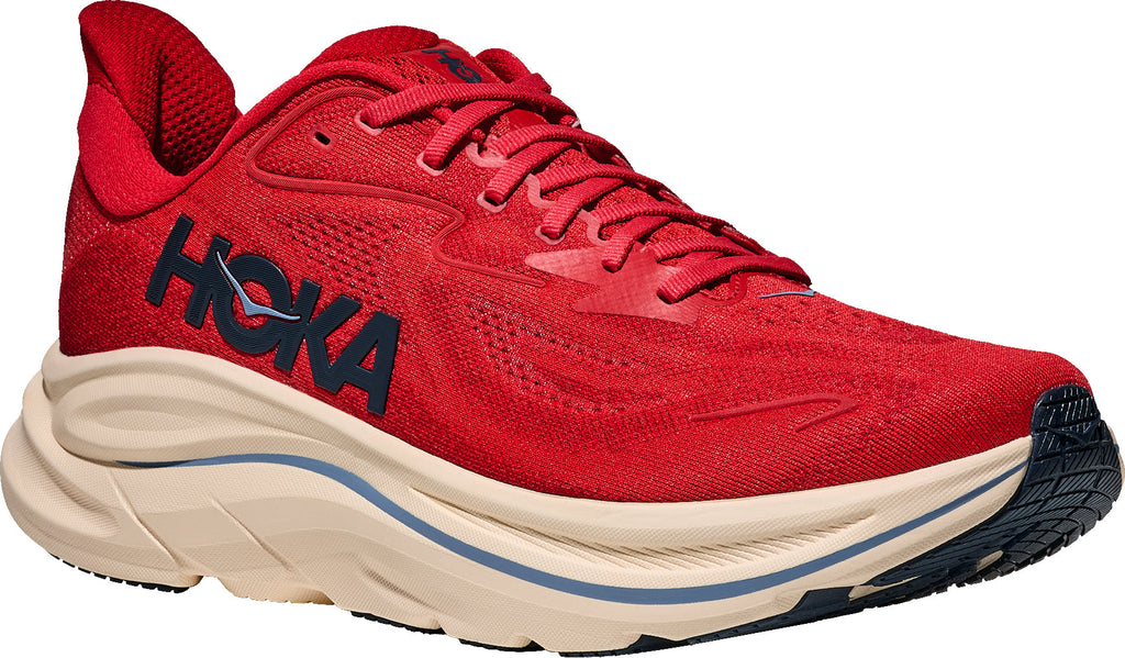 Hoka Clifton 10 Men's Running Shoes - Red | Running & Training
