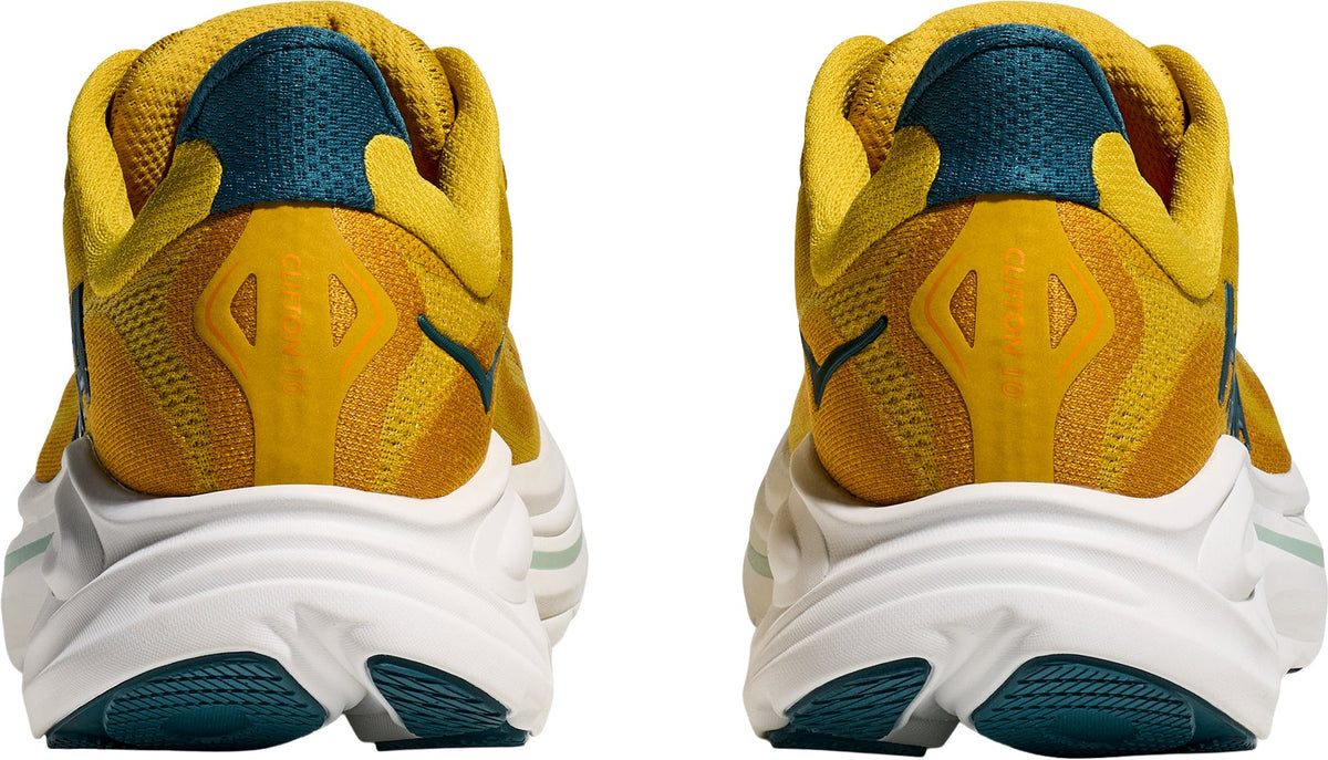 Hoka Clifton 10 Men's Running Shoes - Yellow | Running & Training
