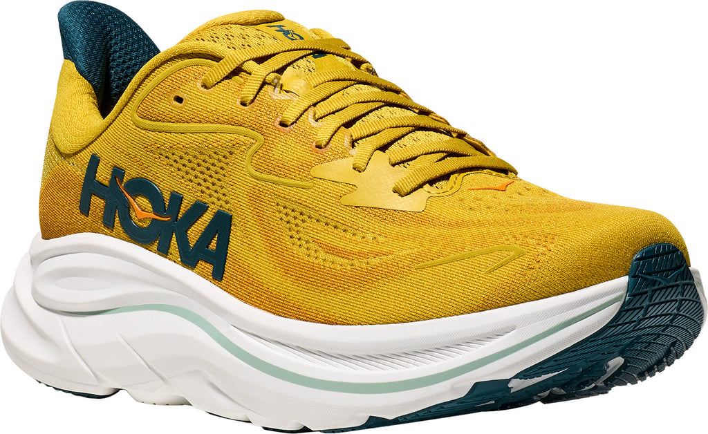 Hoka Clifton 10 Men's Running Shoes - Yellow | Running & Training