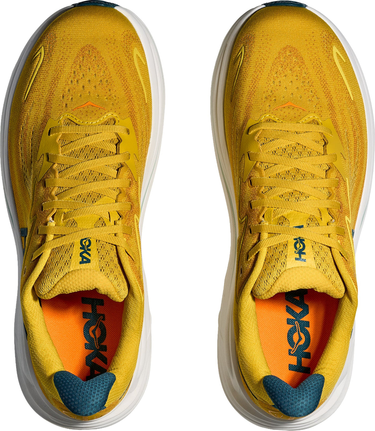 Hoka Clifton 10 Men's Running Shoes - Yellow | Running & Training