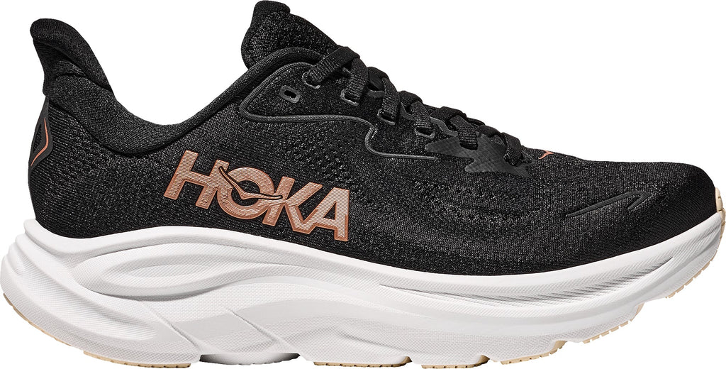 Hoka Clifton 10 Women's Running Shoes - Black | Running & Training