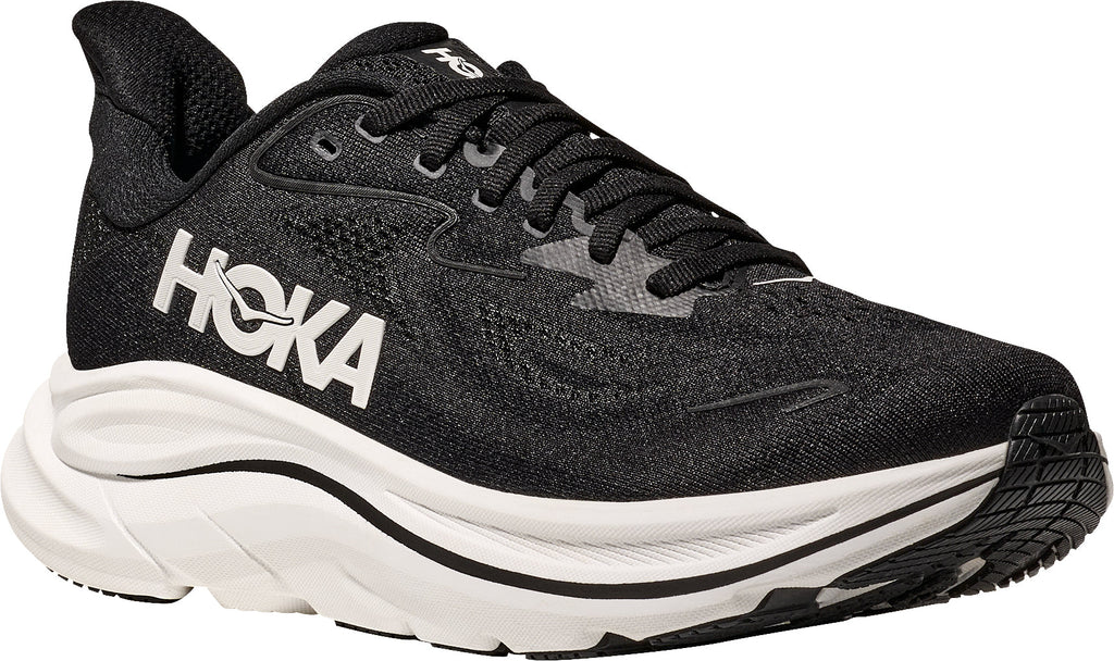 Hoka Clifton 10 Women's Running Shoes - Black | Running & Training