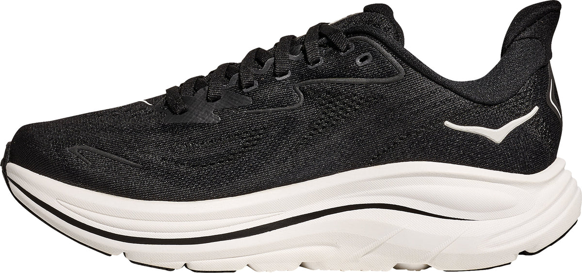 Hoka Clifton 10 WIDE FIT Women's Running Shoes - Black | Running & Training