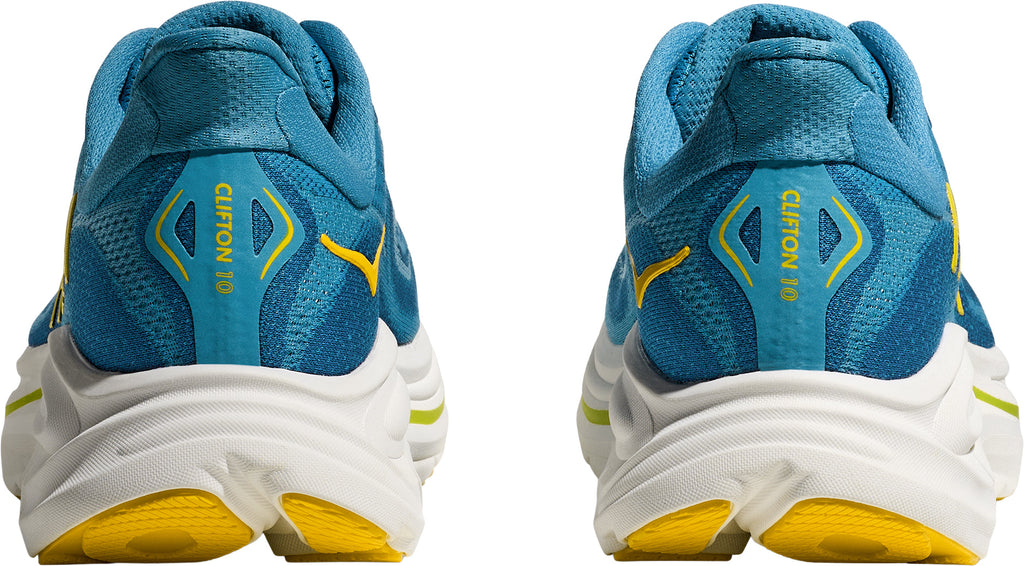 Hoka Clifton 10 WIDE FIT Men's Running Shoes - Blue | Running & Training