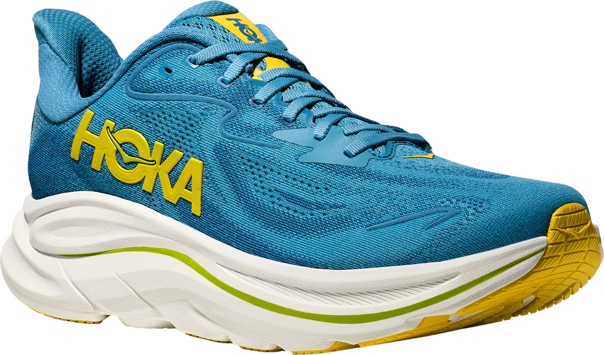 Hoka Clifton 10 WIDE FIT Men's Running Shoes - Blue | Running & Training
