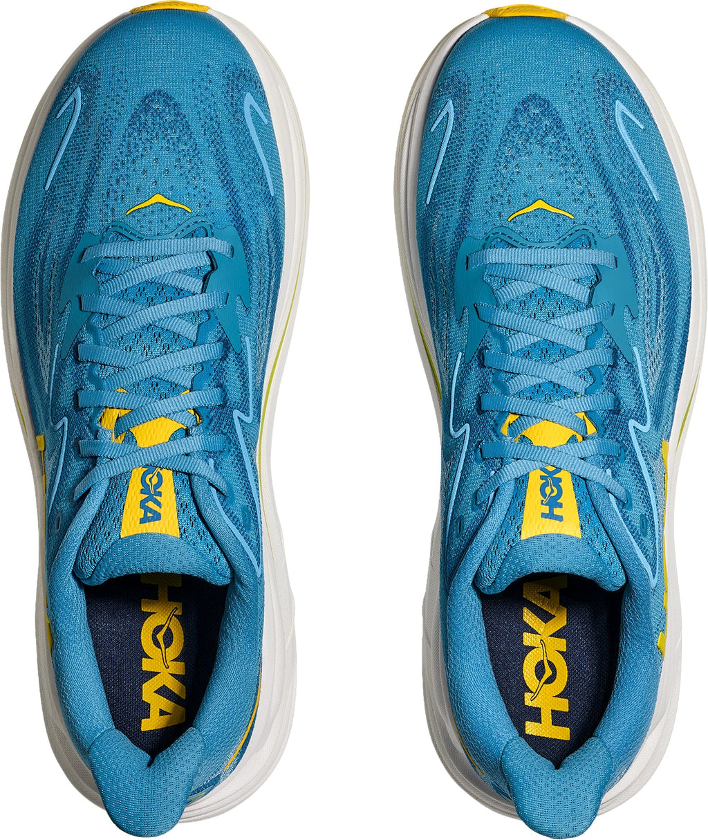 Hoka Clifton 10 WIDE FIT Men's Running Shoes - Blue | Running & Training