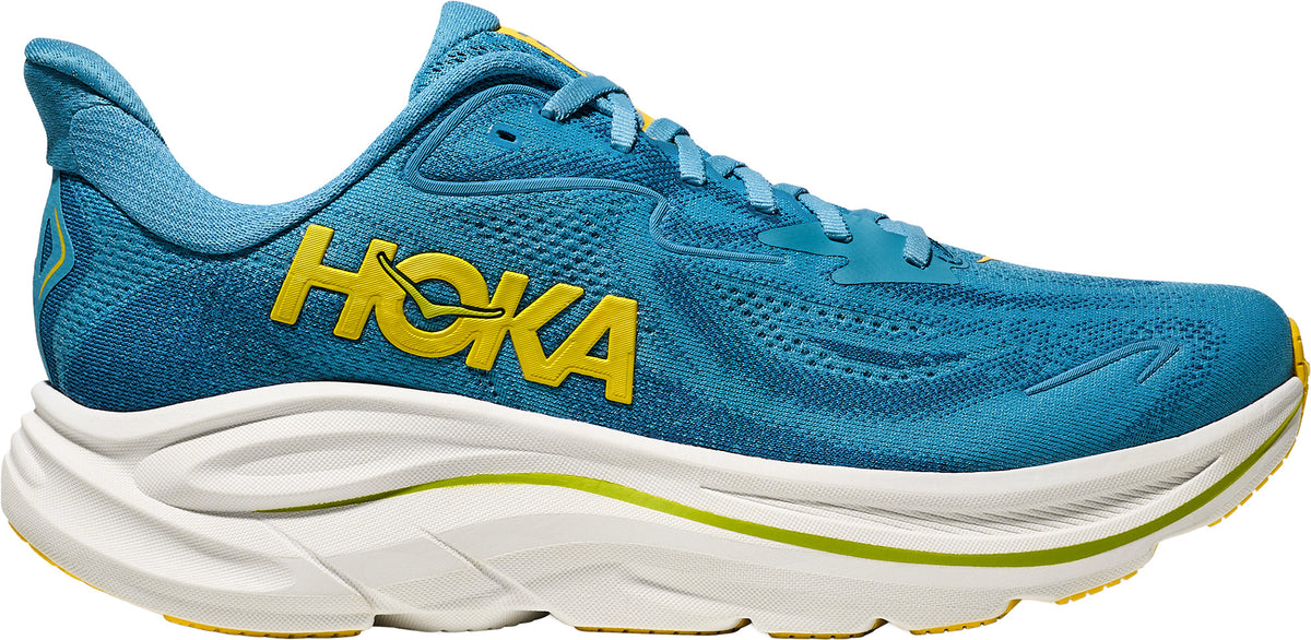 Hoka Clifton 10 WIDE FIT Men's Running Shoes - Blue | Running & Training