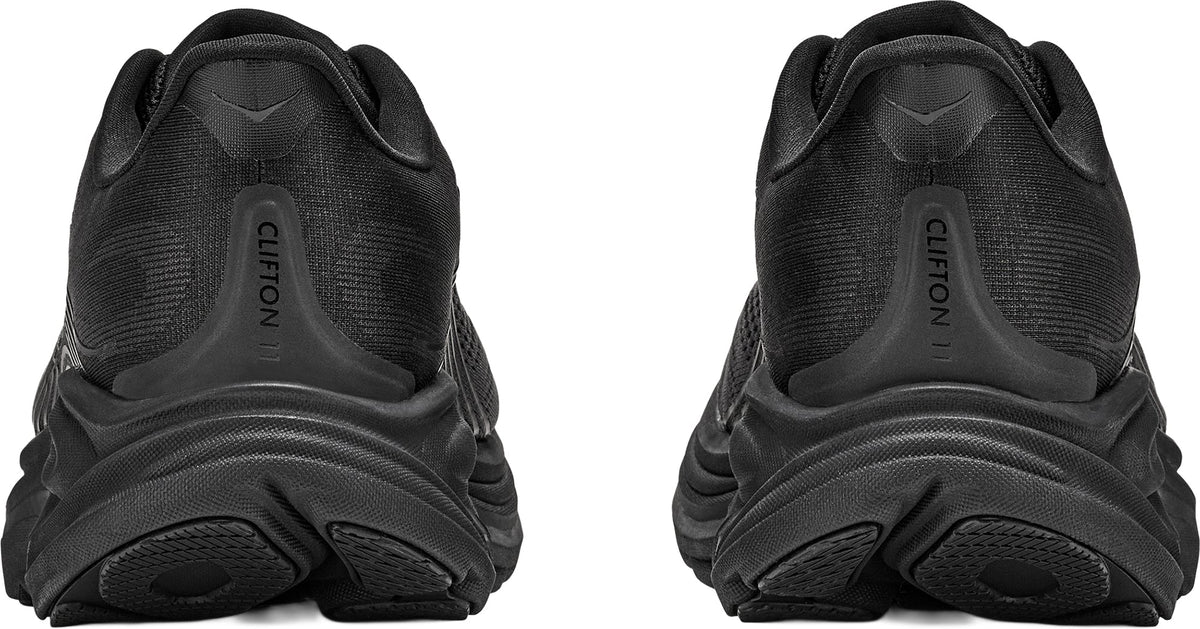 Hoka Clifton 11 WIDE FIT Men's Running Shoes - Black | Running & Training