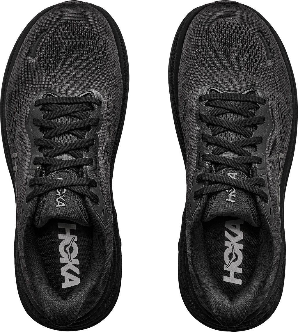 Hoka Clifton 11 WIDE FIT Men's Running Shoes - Black | Running & Training