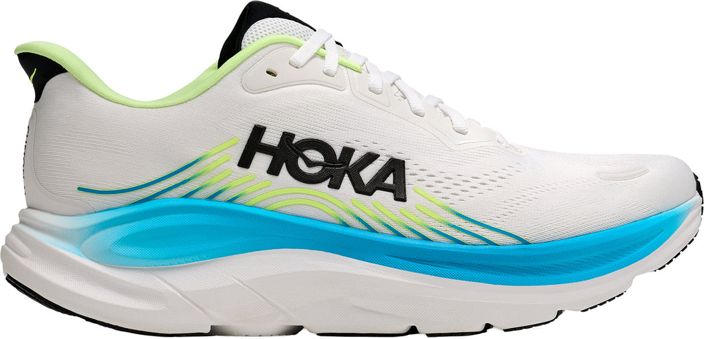 Hoka Clifton 11 WIDE FIT Men's Running Shoes - White | Running & Training