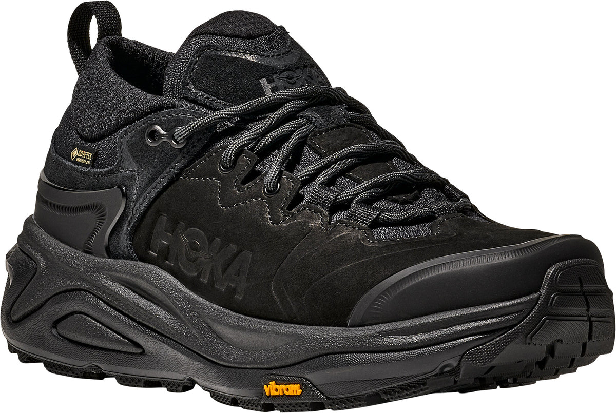 Hoka Kaha 3 Low GORE-TEX Men's Walking Shoes - Black | Outdoor Performance