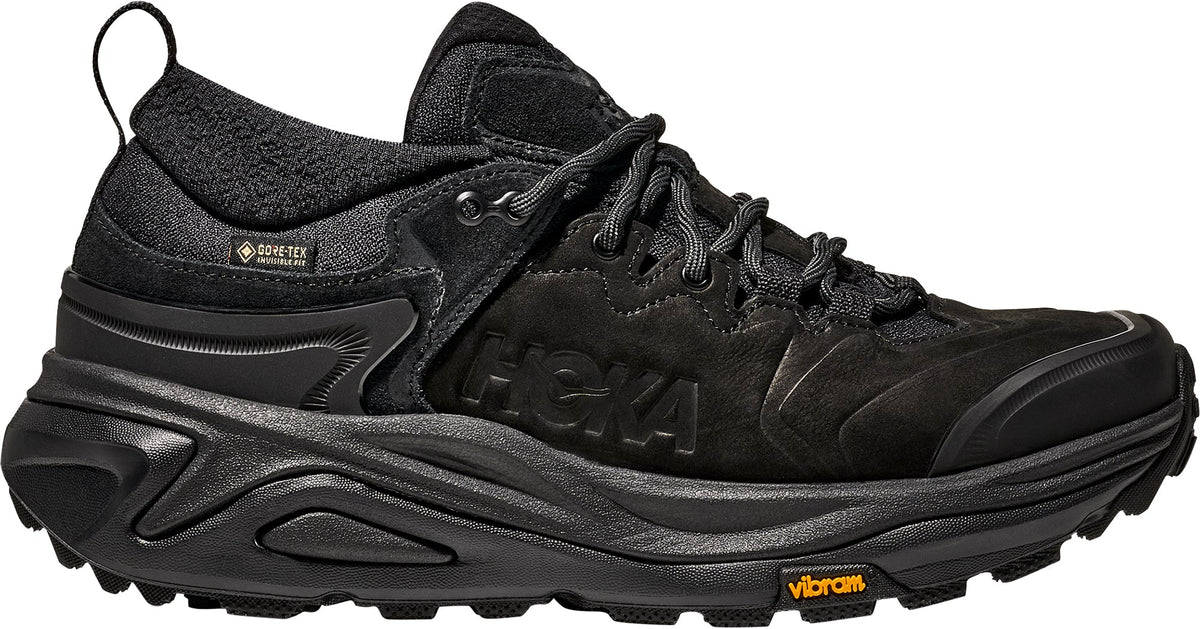 Hoka Kaha 3 Low GORE-TEX Men's Walking Shoes - Black | Outdoor Performance