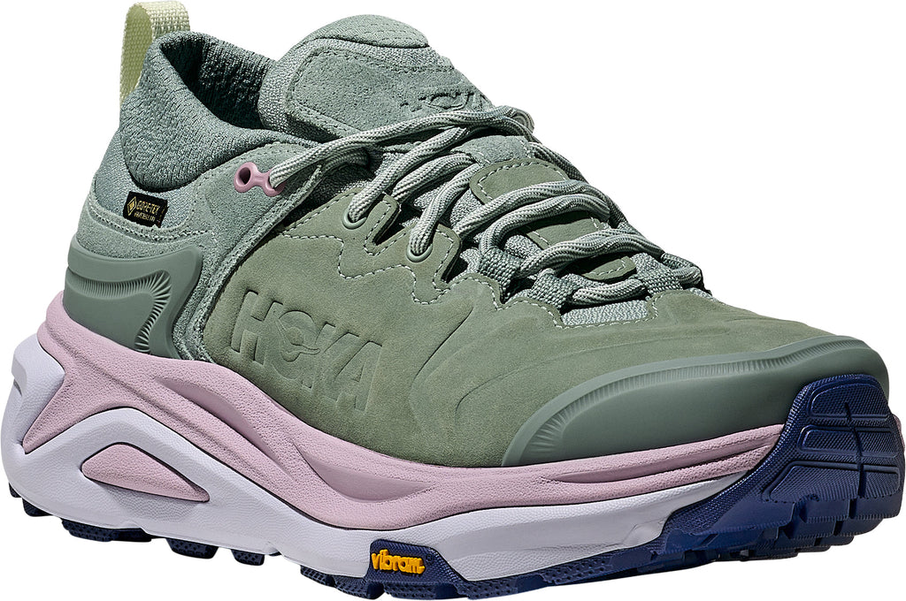 Hoka Kaha 3 Low GORE-TEX Women's Walking Shoes - Green | Outdoor Performance