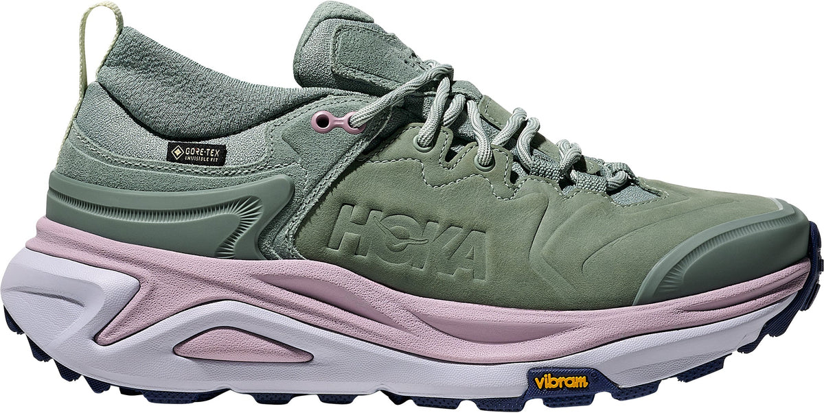 Hoka Kaha 3 Low GORE-TEX Women's Walking Shoes - Green | Outdoor Performance
