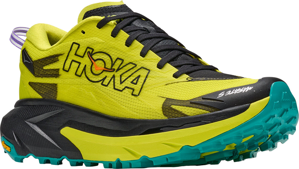 Hoka Mafate 5 Men's Trail Running Shoes - Yellow | Trail Running