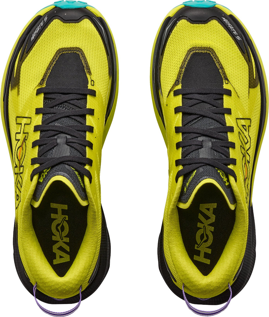 Hoka Mafate 5 Men's Trail Running Shoes - Yellow | Trail Running