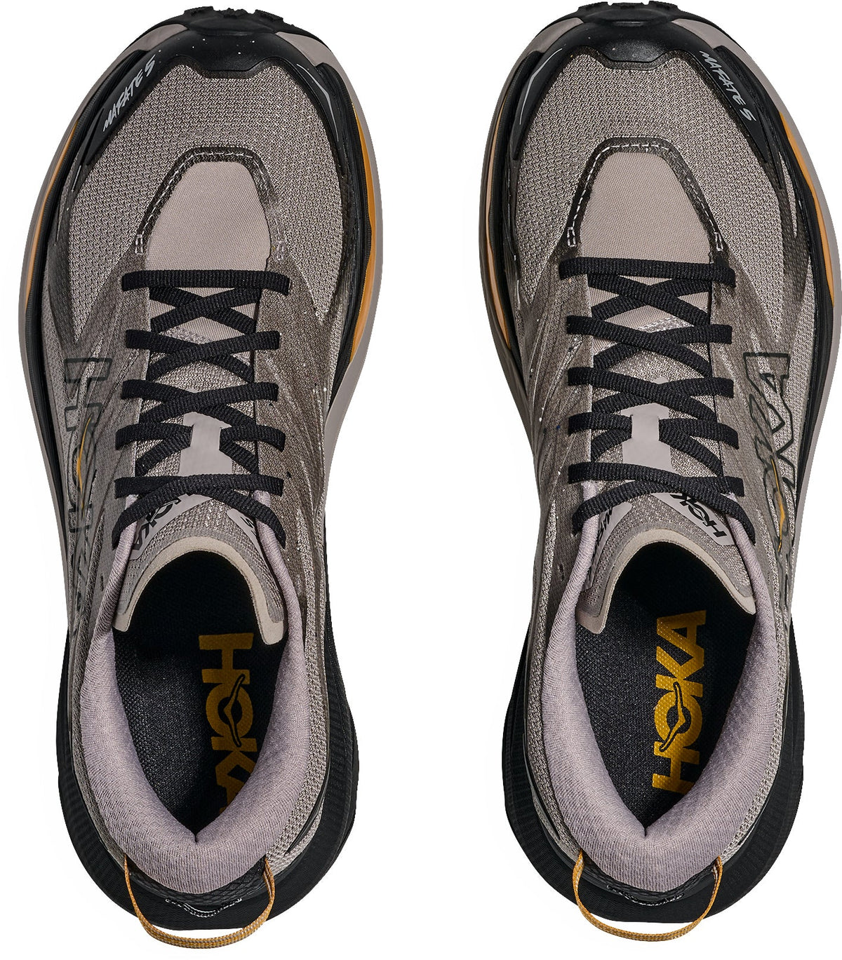 Hoka Mafate 5 Men's Trail Running Shoes - Grey | Trail Running