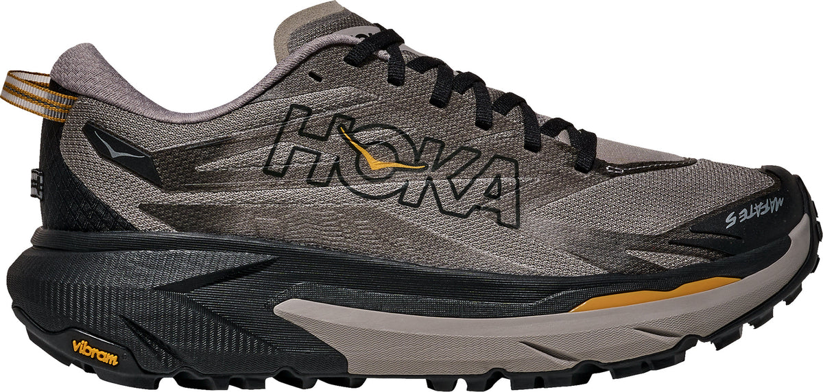 Hoka Mafate 5 Men's Trail Running Shoes - Grey | Trail Running