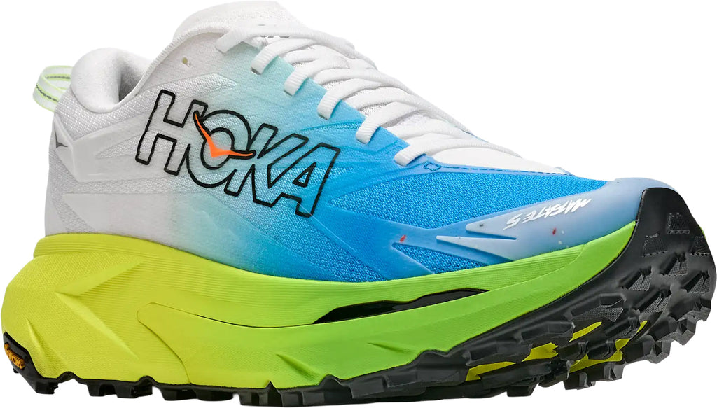 Hoka Mafate 5 Men's Trail Running Shoes - White | Trail Running