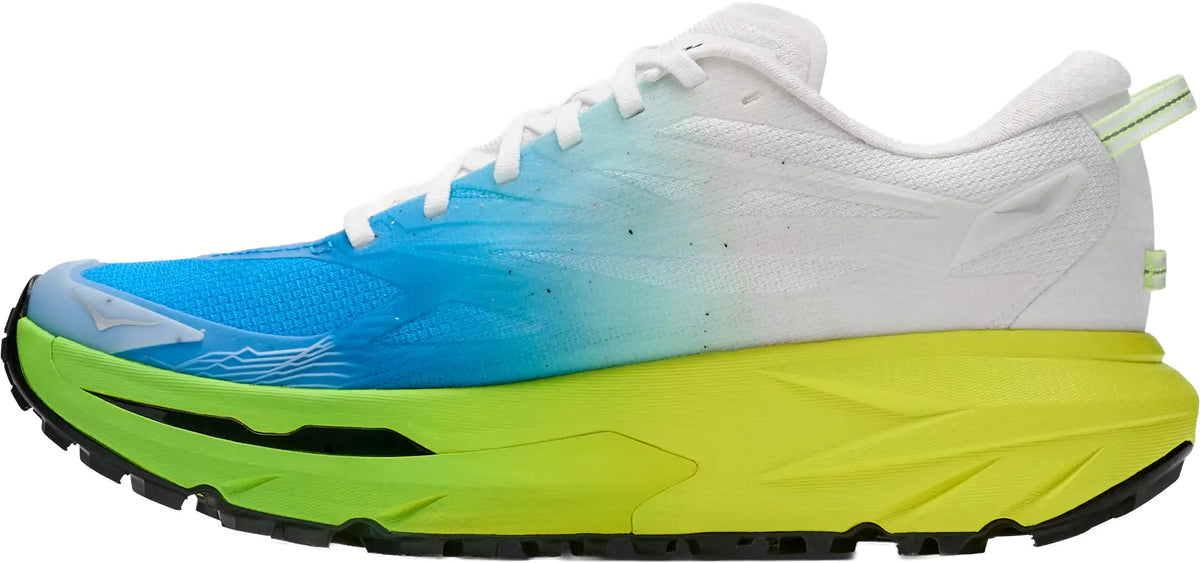 Hoka Mafate 5 Men's Trail Running Shoes - White | Trail Running