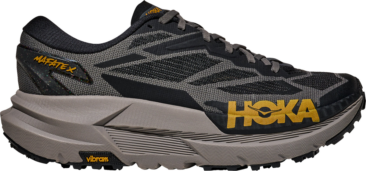 Hoka Mafate X Men's Trail Running Shoes - Black | Trail Running