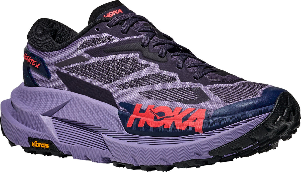 Hoka Mafate X Women's Trail Running Shoes - Purple | Trail Running