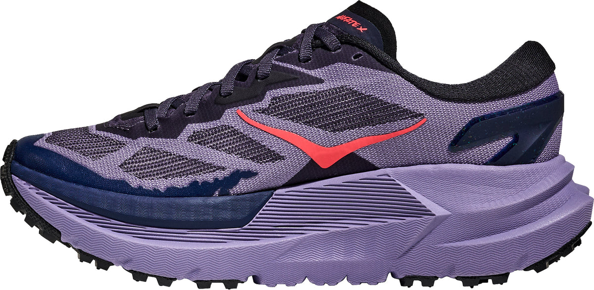 Hoka Mafate X Women's Trail Running Shoes - Purple | Trail Running