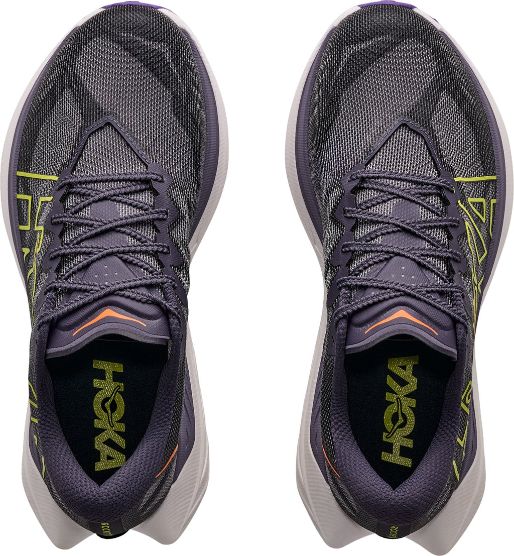 Hoka Rocket X Men's Trail Running Shoes - Black | Trail Running