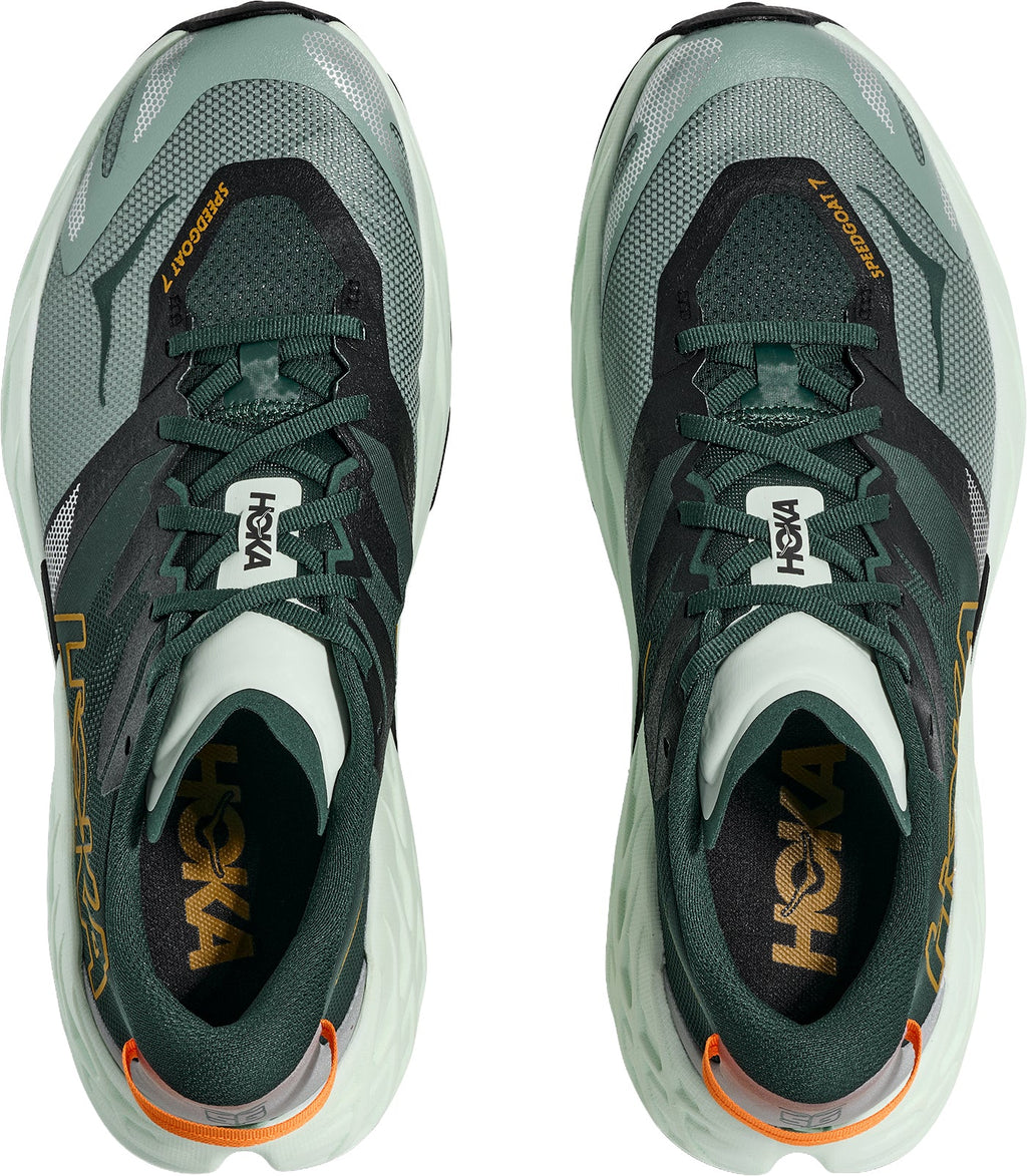 Hoka Speedgoat 7 Men's Trail Running Shoes - Green | Trail Running
