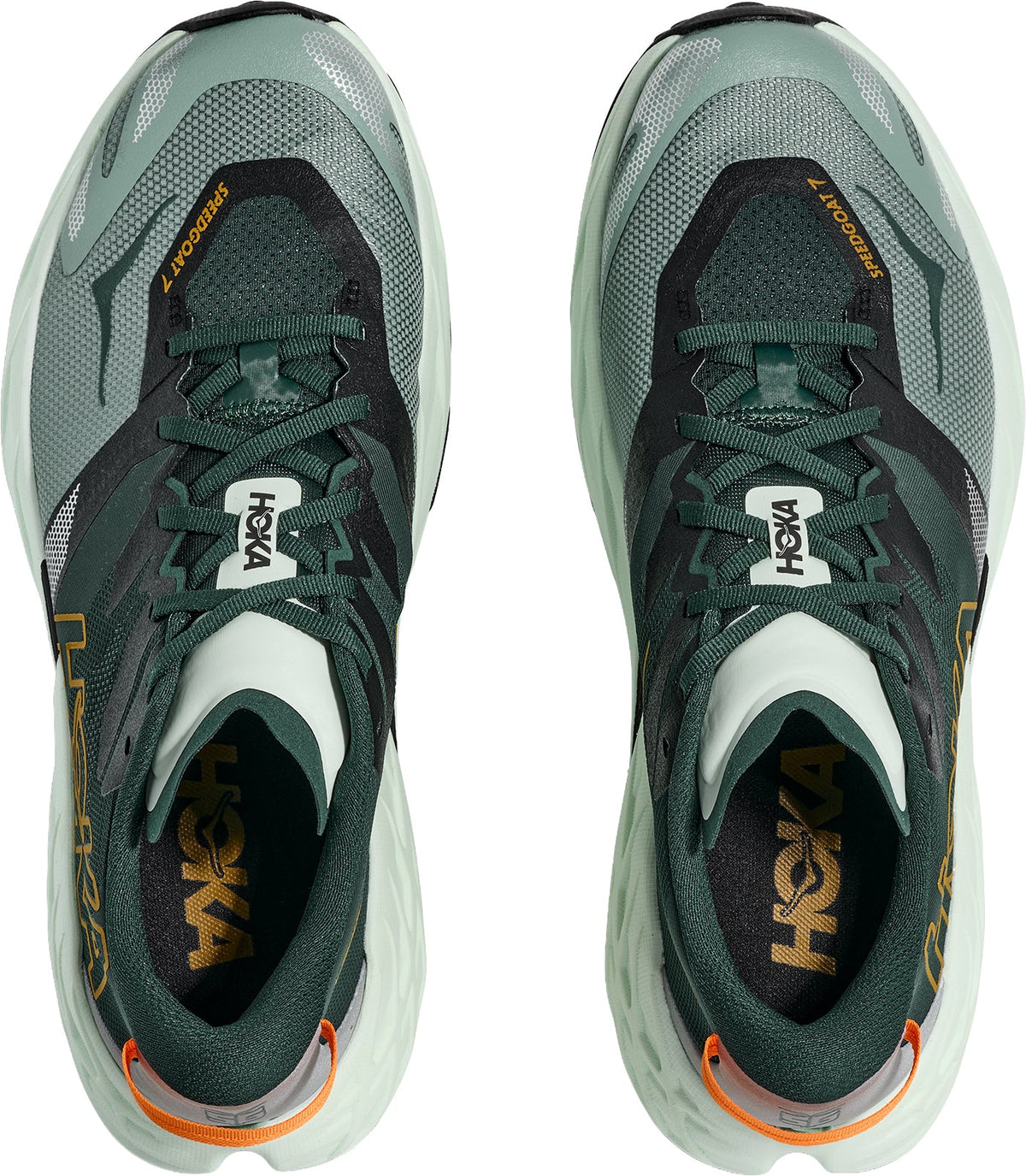 Hoka Speedgoat 7 Men's Trail Running Shoes - Green | Trail Running