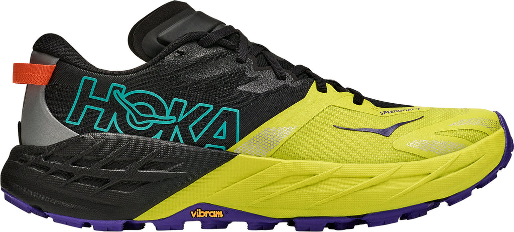 Hoka Speedgoat 7 Men's Trail Running Shoes - Black | Trail Running