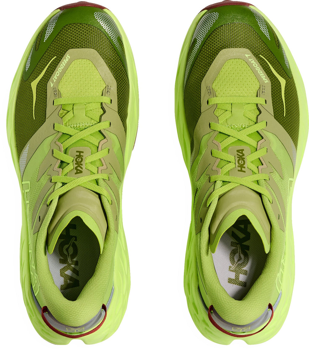 Hoka Speedgoat 7 Men's Trail Running Shoes - Green | Trail Running