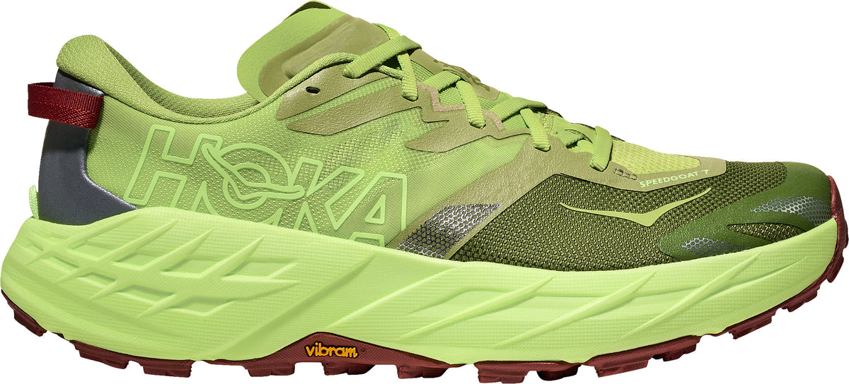 Hoka Speedgoat 7 Men's Trail Running Shoes - Green | Trail Running