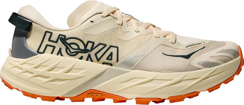 Hoka Speedgoat 7 Men's Trail Running Shoes - Beige | Trail Running