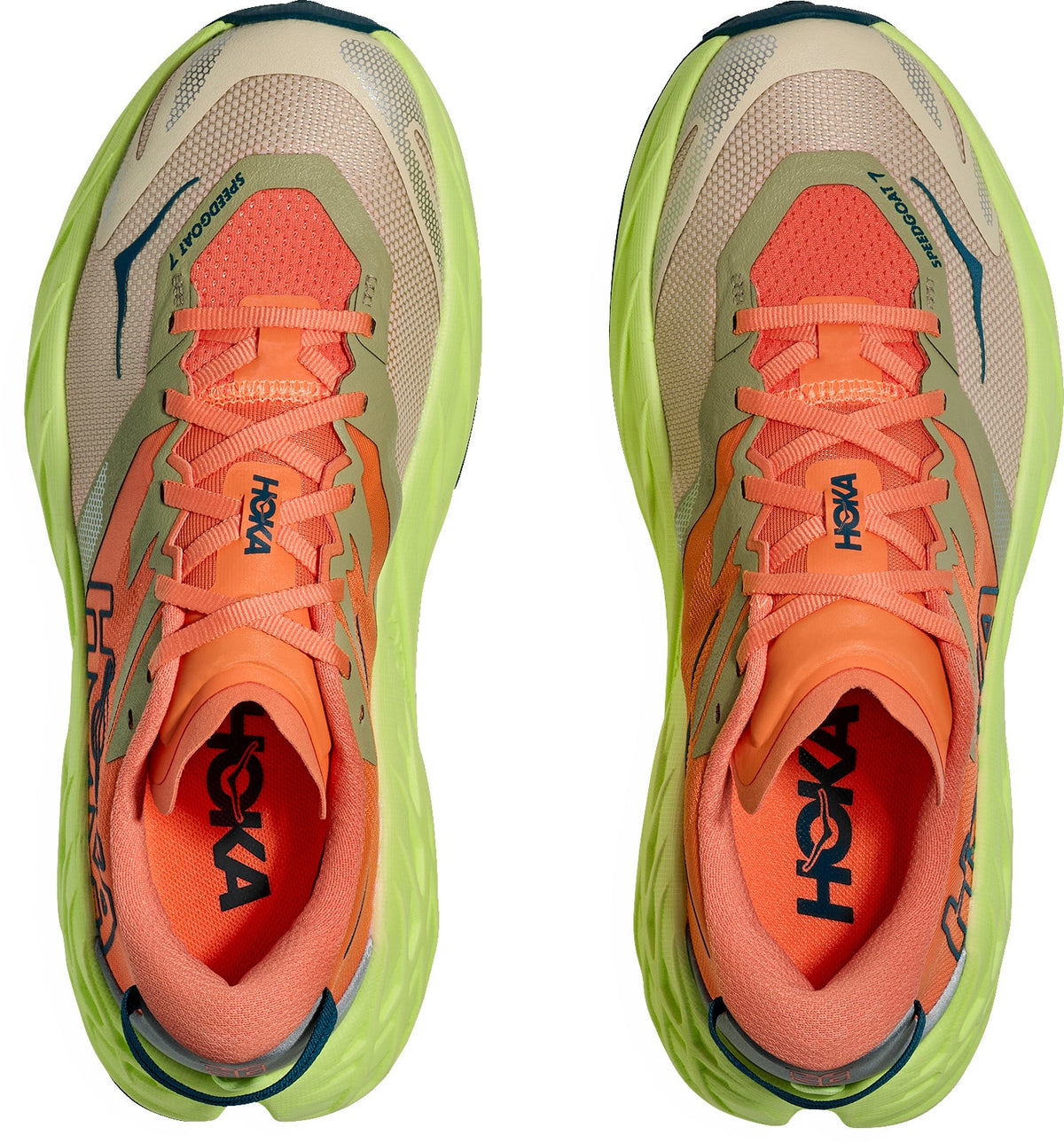 Hoka Speedgoat 7 Women's Trail Running Shoes - Orange | Trail Running
