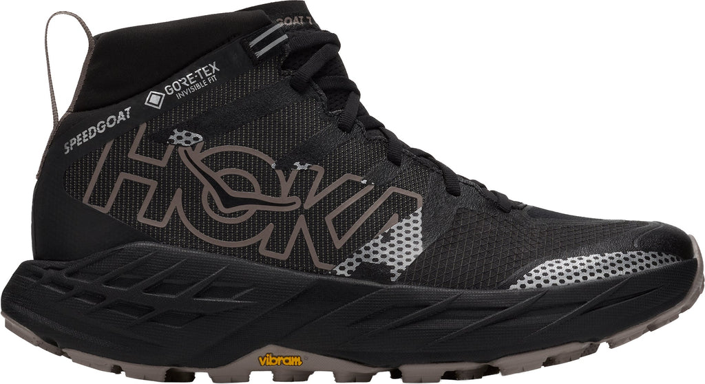 Hoka Speedgoat 7 Hike GORE-TEX Men's Walking Boots - Black | Outdoor Performance