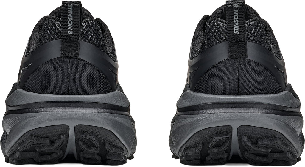 Hoka Stinson 8 Men's Trail Running Shoes - Black | Trail Running