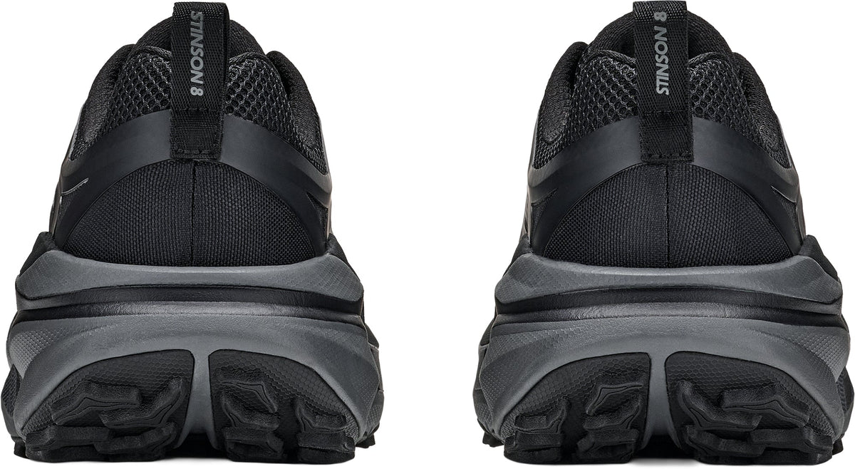 Hoka Stinson 8 Men's Trail Running Shoes - Black | Trail Running