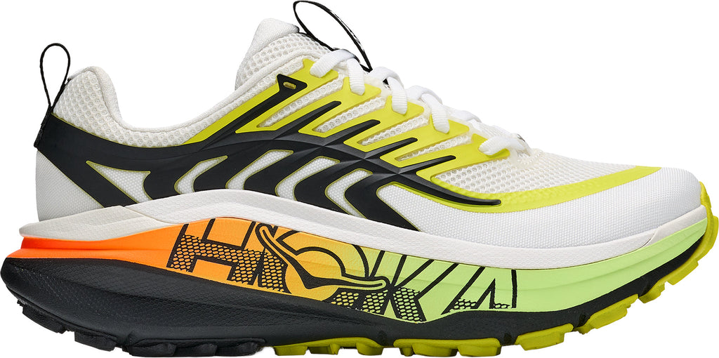 Hoka Stinson 8 Men's Trail Running Shoes - White | Trail Running