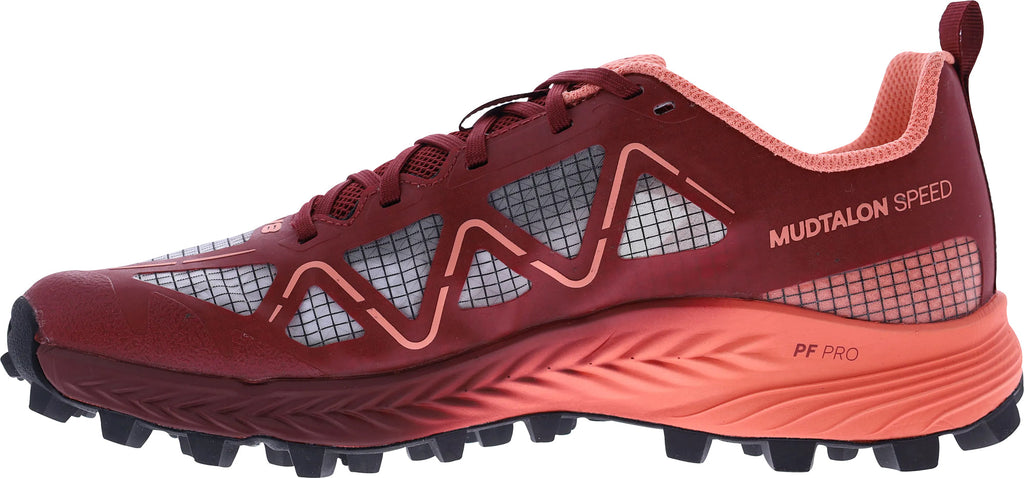 Inov8 MudTalon Speed Women's Trail Running Shoes - Red | Trail Running