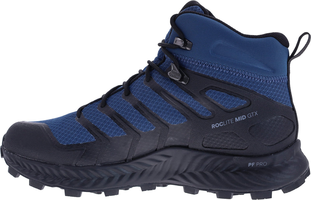 Inov8 Roclite Mid GORE-TEX WIDE FIT Men's Walking Boots - Blue | Outdoor Performance