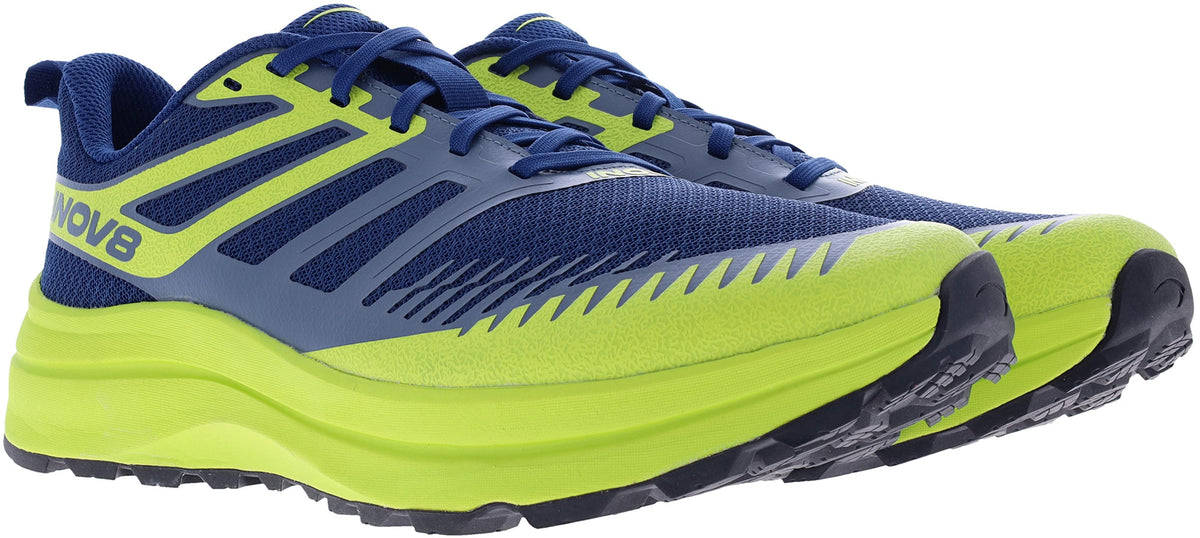 Inov8 TrailFly Max WIDE FIT Men's Trail Running Shoes - Blue | Trail Running