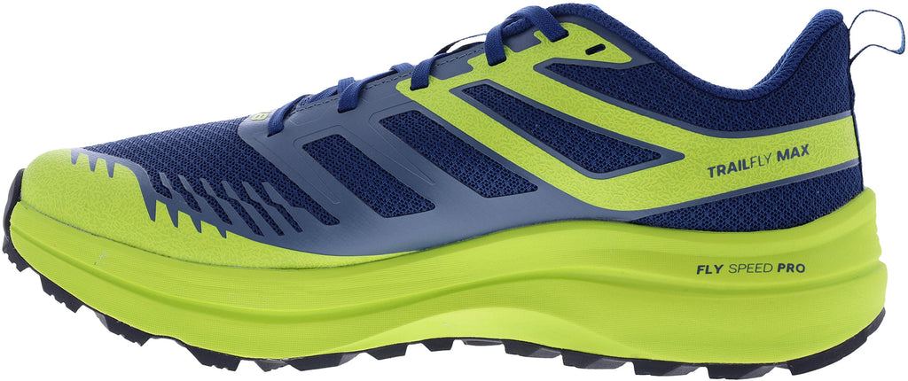 Inov8 TrailFly Max WIDE FIT Men's Trail Running Shoes - Blue | Trail Running