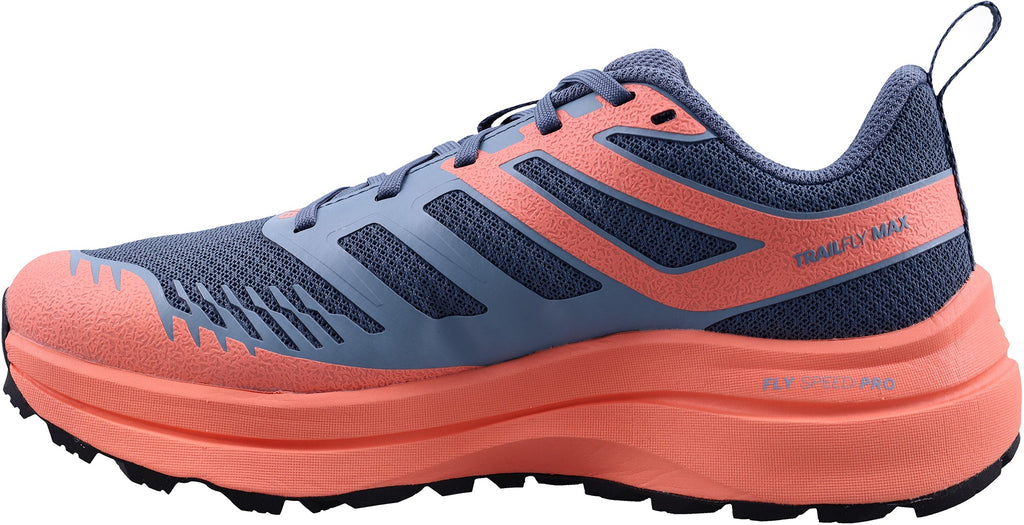 Inov8 TrailFly Max WIDE FIT Women's Trail Running Shoes - Blue | Trail Running