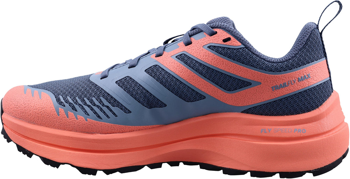 Inov8 TrailFly Max WIDE FIT Women's Trail Running Shoes - Blue | Trail Running