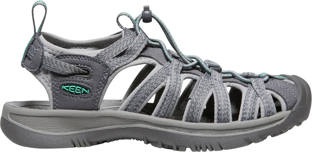 Keen Whisper Women's Walking Sandals - Grey | Everyday Comfort
