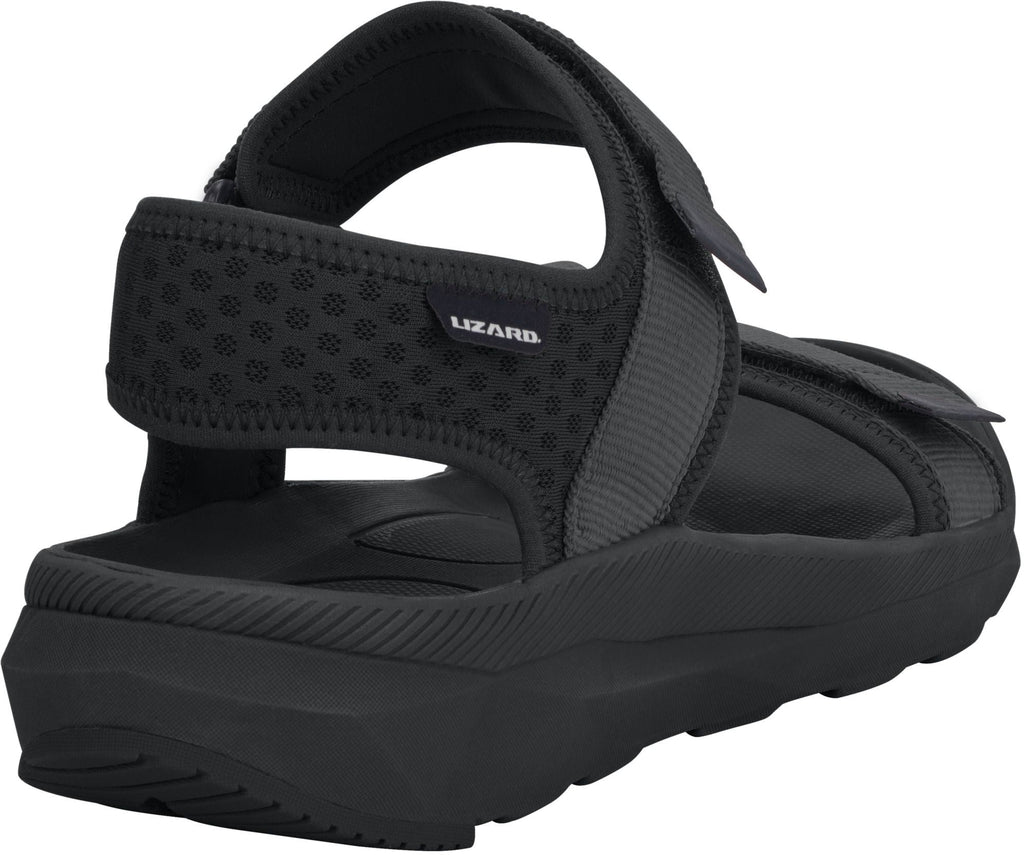 Lizard Trek Men's Sandals - Black | Everyday Comfort